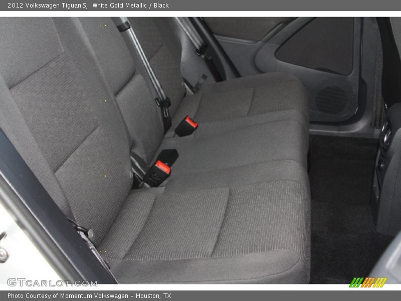 White Gold Metallic / Black 2012 Volkswagen Tiguan S