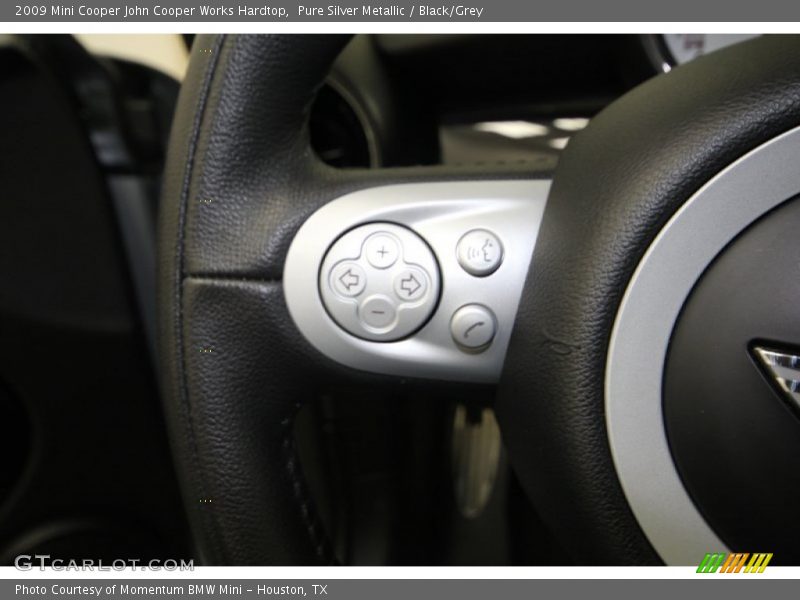 Pure Silver Metallic / Black/Grey 2009 Mini Cooper John Cooper Works Hardtop