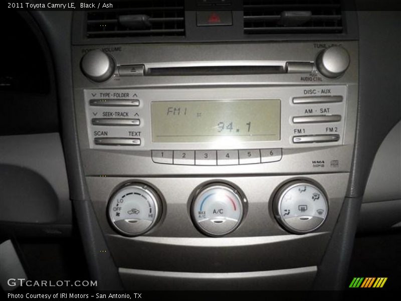 Black / Ash 2011 Toyota Camry LE