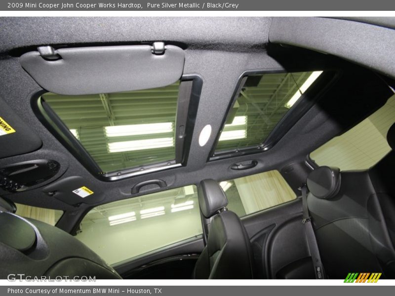 Pure Silver Metallic / Black/Grey 2009 Mini Cooper John Cooper Works Hardtop