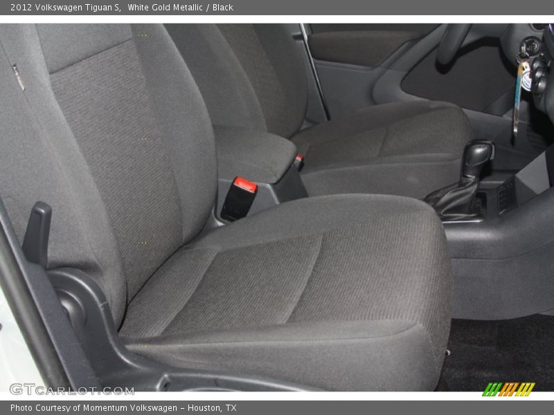 White Gold Metallic / Black 2012 Volkswagen Tiguan S