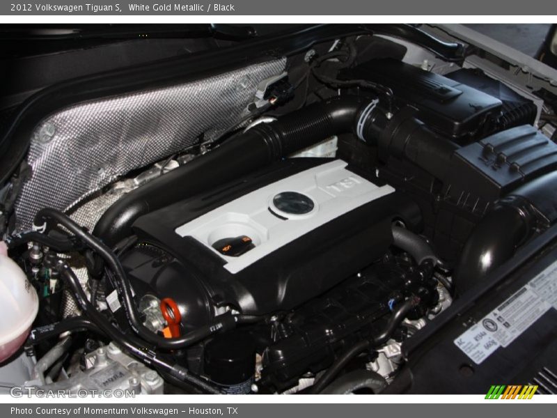 White Gold Metallic / Black 2012 Volkswagen Tiguan S