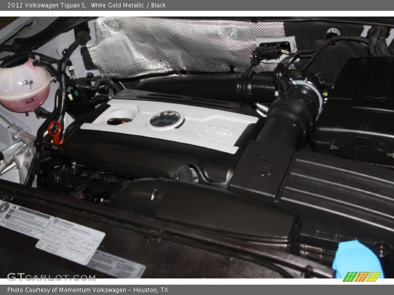 White Gold Metallic / Black 2012 Volkswagen Tiguan S