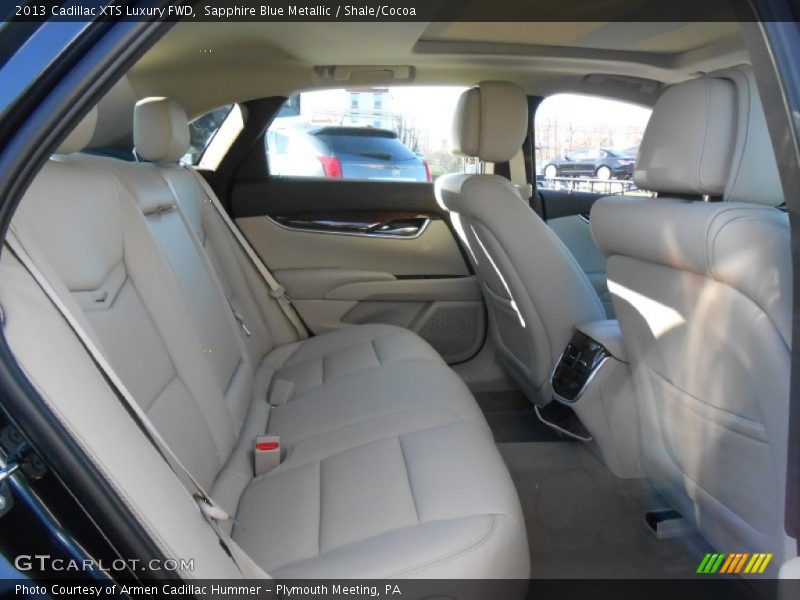 Sapphire Blue Metallic / Shale/Cocoa 2013 Cadillac XTS Luxury FWD