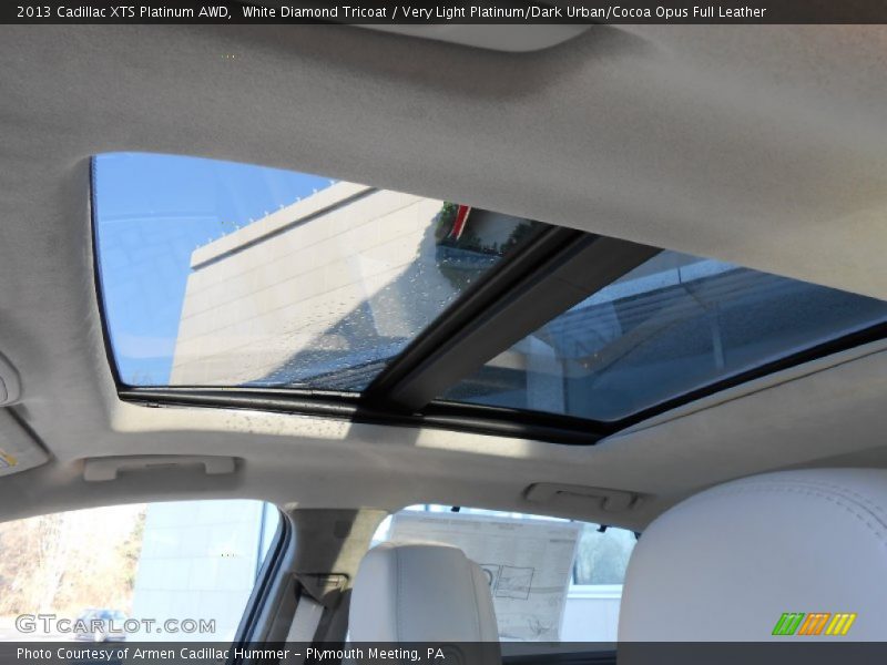 Sunroof of 2013 XTS Platinum AWD