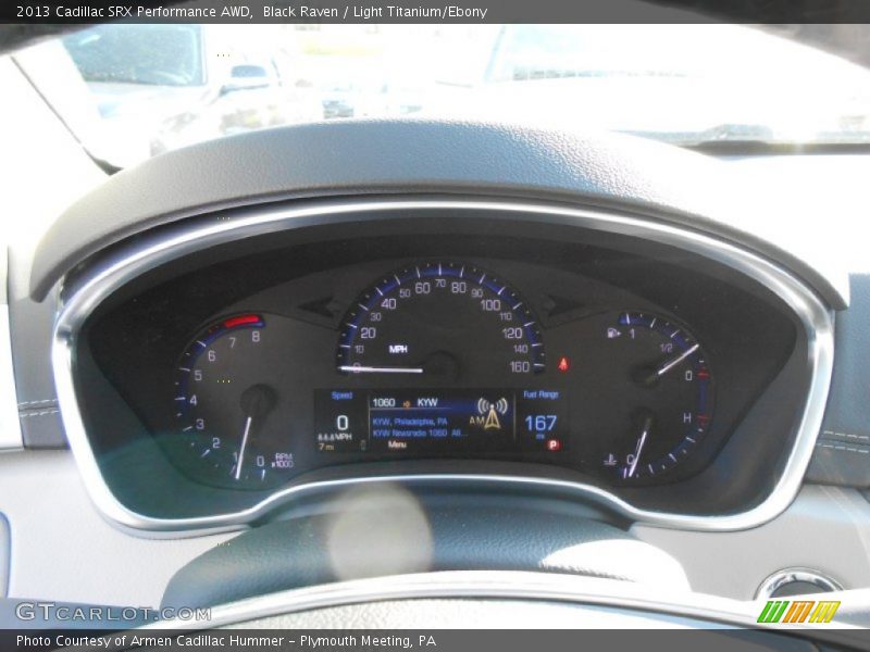  2013 SRX Performance AWD Performance AWD Gauges