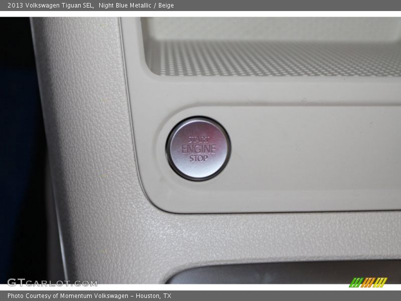 Night Blue Metallic / Beige 2013 Volkswagen Tiguan SEL