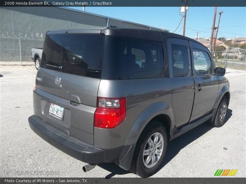 Galaxy Gray Metallic / Gray/Black 2008 Honda Element EX