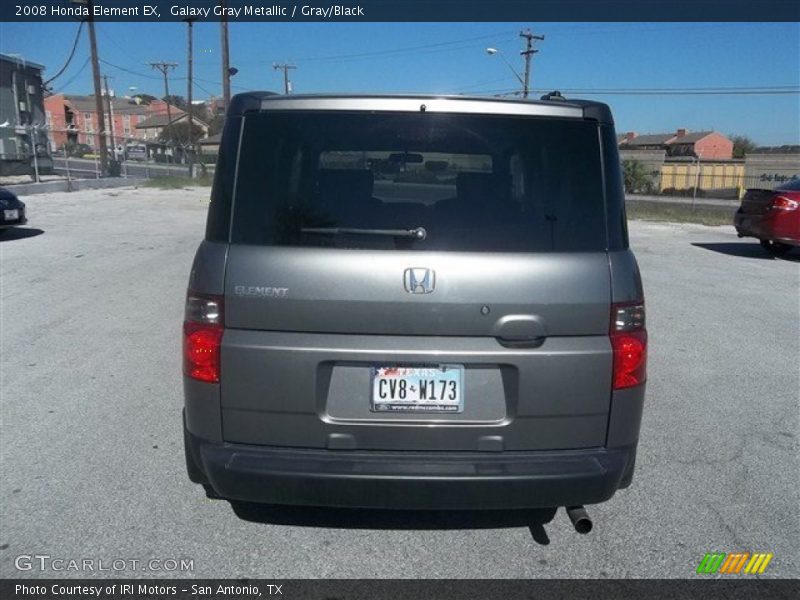 Galaxy Gray Metallic / Gray/Black 2008 Honda Element EX