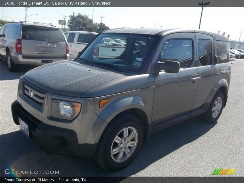 Galaxy Gray Metallic / Gray/Black 2008 Honda Element EX
