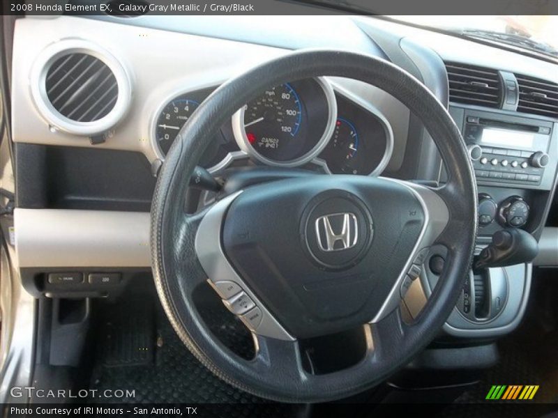 Galaxy Gray Metallic / Gray/Black 2008 Honda Element EX