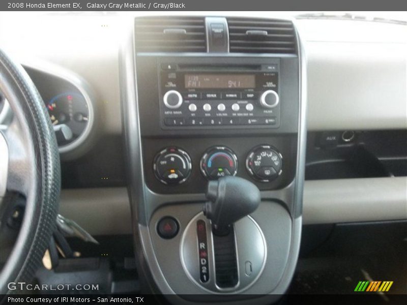 Galaxy Gray Metallic / Gray/Black 2008 Honda Element EX