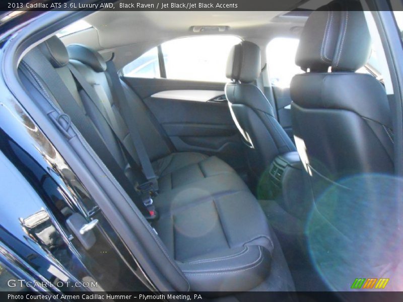 Black Raven / Jet Black/Jet Black Accents 2013 Cadillac ATS 3.6L Luxury AWD