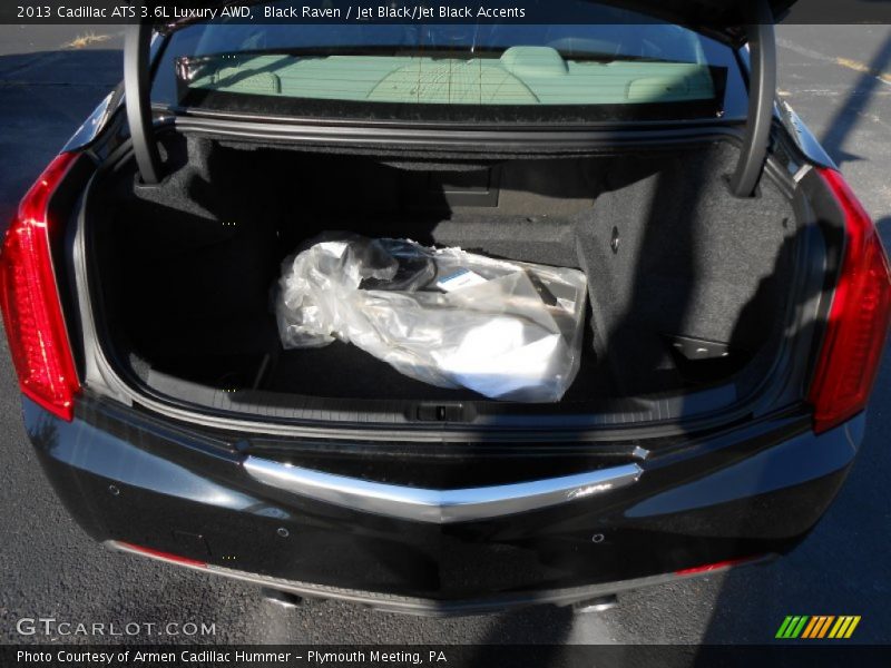 Black Raven / Jet Black/Jet Black Accents 2013 Cadillac ATS 3.6L Luxury AWD