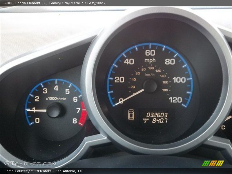 Galaxy Gray Metallic / Gray/Black 2008 Honda Element EX