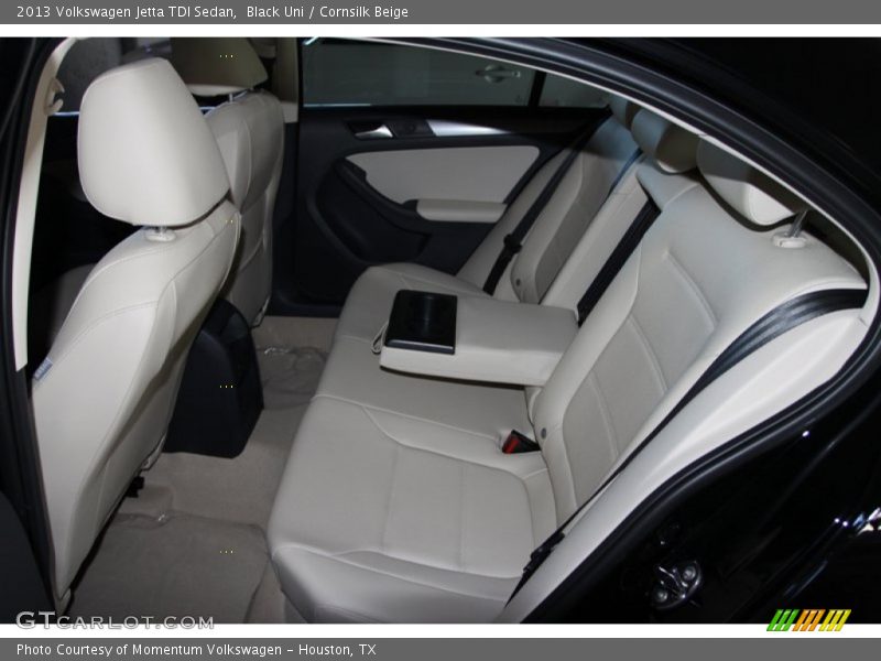 Black Uni / Cornsilk Beige 2013 Volkswagen Jetta TDI Sedan