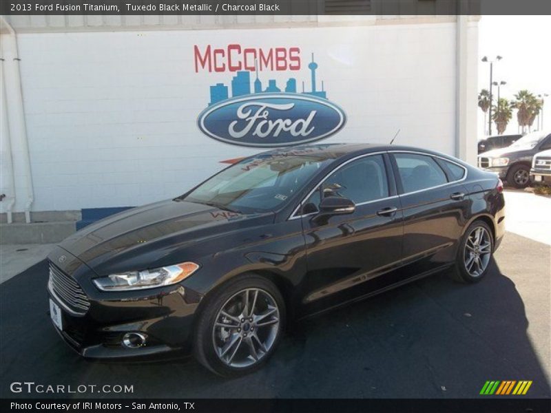 Tuxedo Black Metallic / Charcoal Black 2013 Ford Fusion Titanium