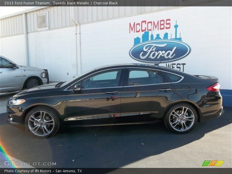 Tuxedo Black Metallic / Charcoal Black 2013 Ford Fusion Titanium