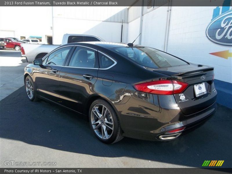 Tuxedo Black Metallic / Charcoal Black 2013 Ford Fusion Titanium