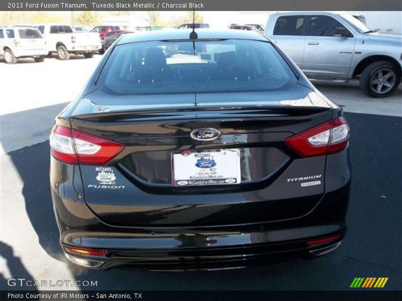 Tuxedo Black Metallic / Charcoal Black 2013 Ford Fusion Titanium