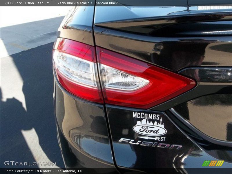 Tuxedo Black Metallic / Charcoal Black 2013 Ford Fusion Titanium