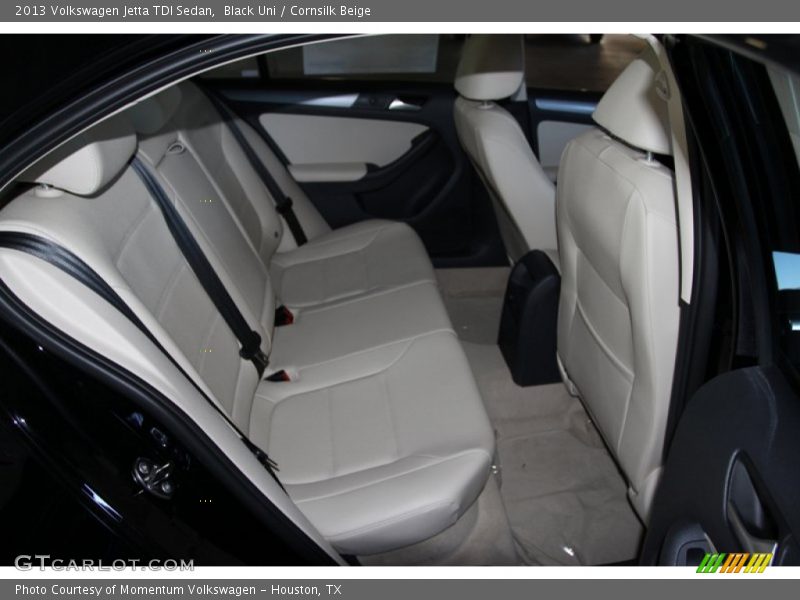 Black Uni / Cornsilk Beige 2013 Volkswagen Jetta TDI Sedan