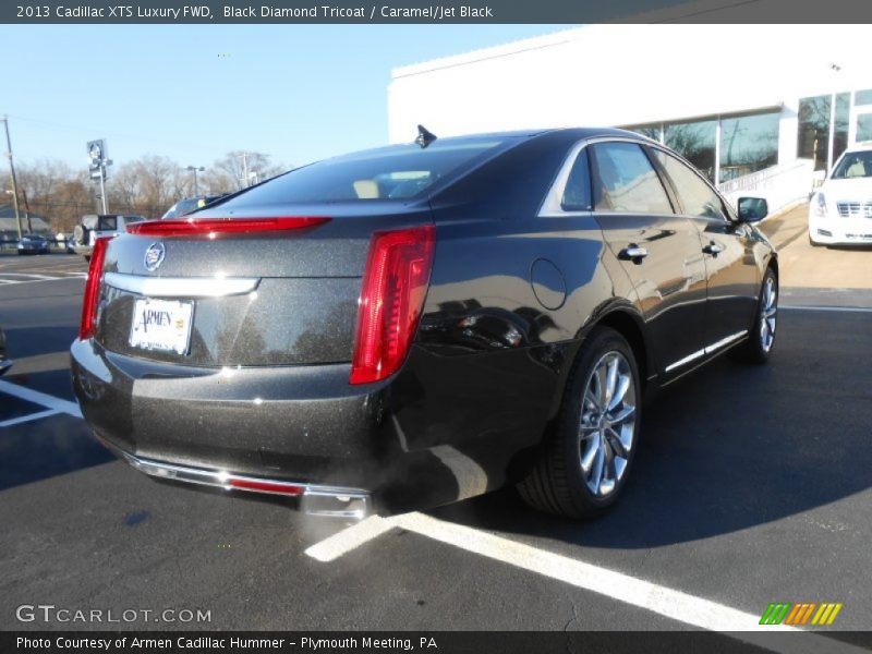 Black Diamond Tricoat / Caramel/Jet Black 2013 Cadillac XTS Luxury FWD
