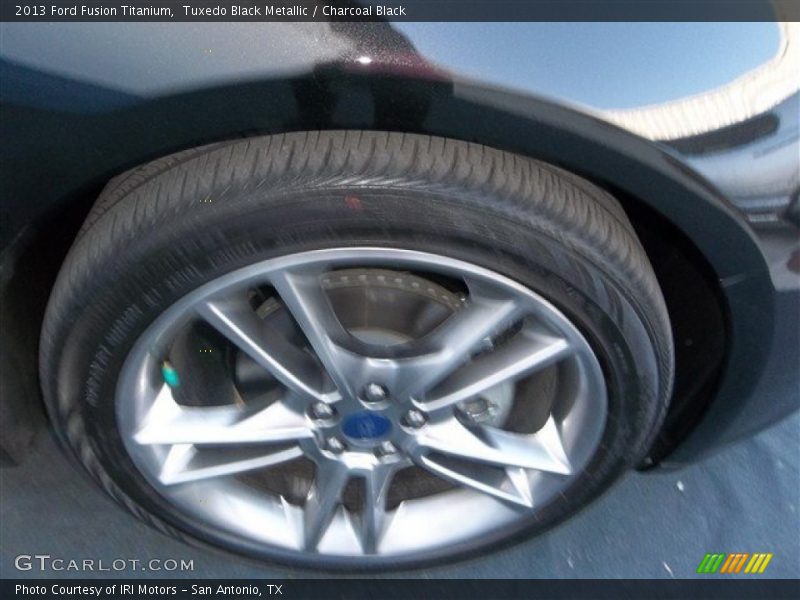 Tuxedo Black Metallic / Charcoal Black 2013 Ford Fusion Titanium