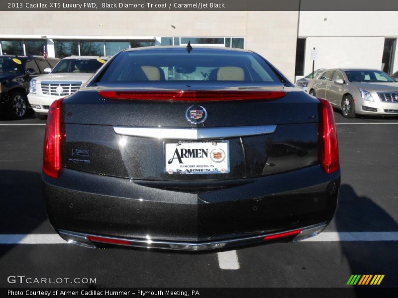 Black Diamond Tricoat / Caramel/Jet Black 2013 Cadillac XTS Luxury FWD