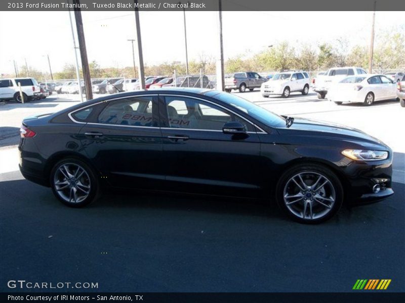 Tuxedo Black Metallic / Charcoal Black 2013 Ford Fusion Titanium