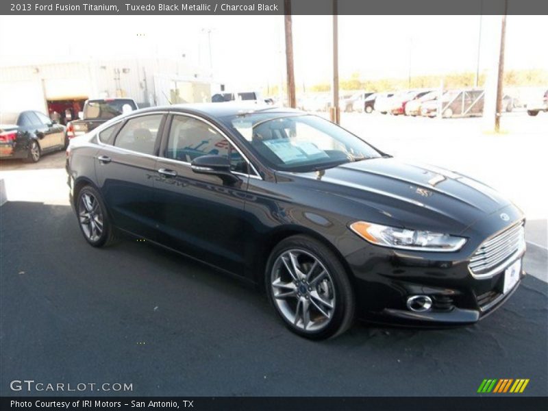 Tuxedo Black Metallic / Charcoal Black 2013 Ford Fusion Titanium