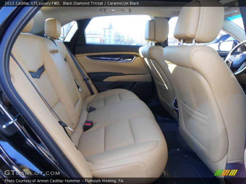Black Diamond Tricoat / Caramel/Jet Black 2013 Cadillac XTS Luxury FWD