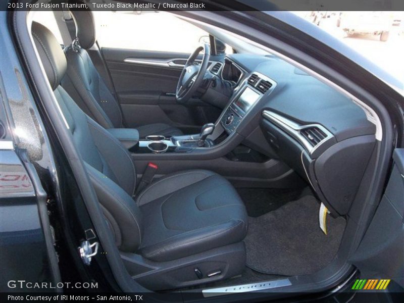 Tuxedo Black Metallic / Charcoal Black 2013 Ford Fusion Titanium