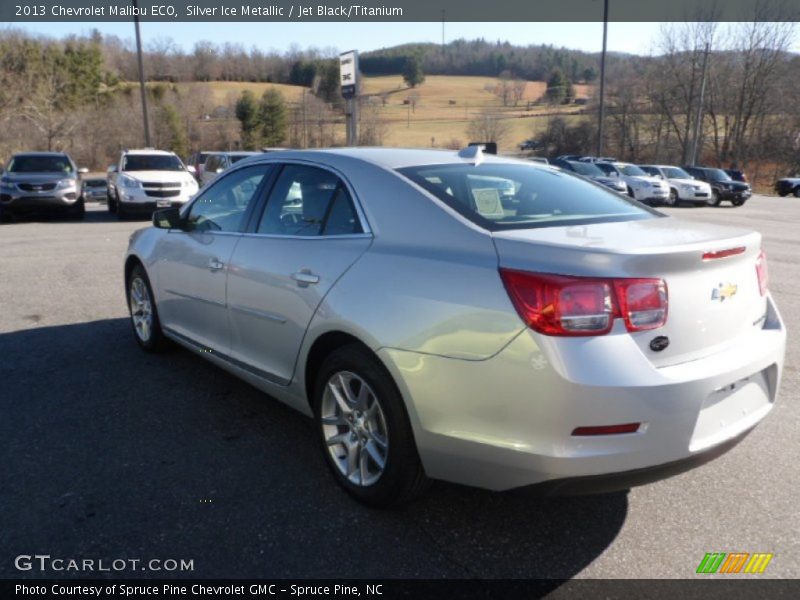 Silver Ice Metallic / Jet Black/Titanium 2013 Chevrolet Malibu ECO