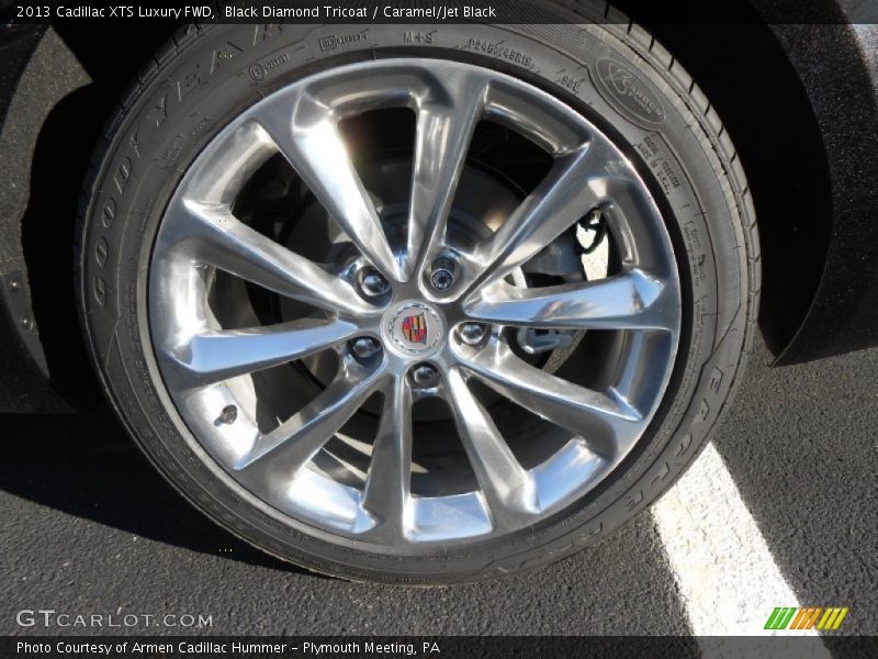 Black Diamond Tricoat / Caramel/Jet Black 2013 Cadillac XTS Luxury FWD