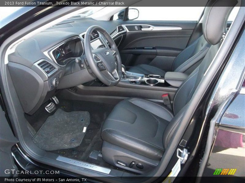 Tuxedo Black Metallic / Charcoal Black 2013 Ford Fusion Titanium