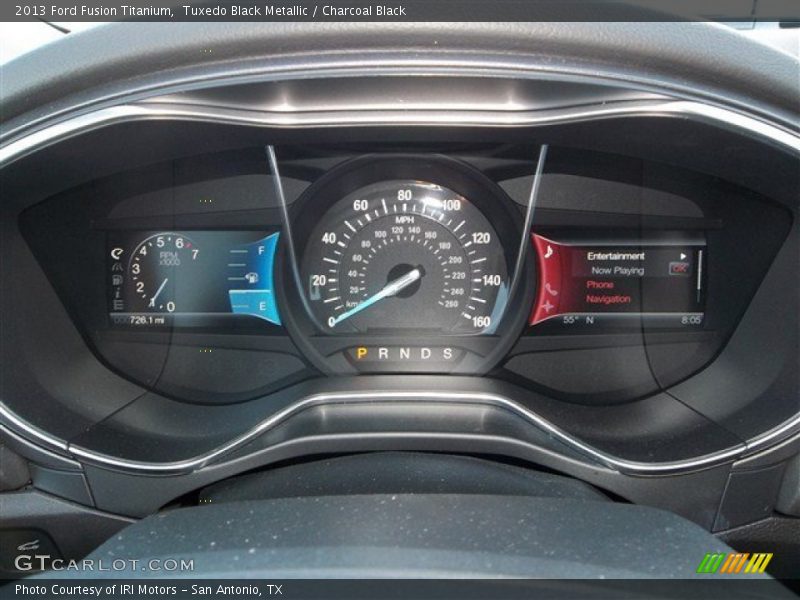 Tuxedo Black Metallic / Charcoal Black 2013 Ford Fusion Titanium