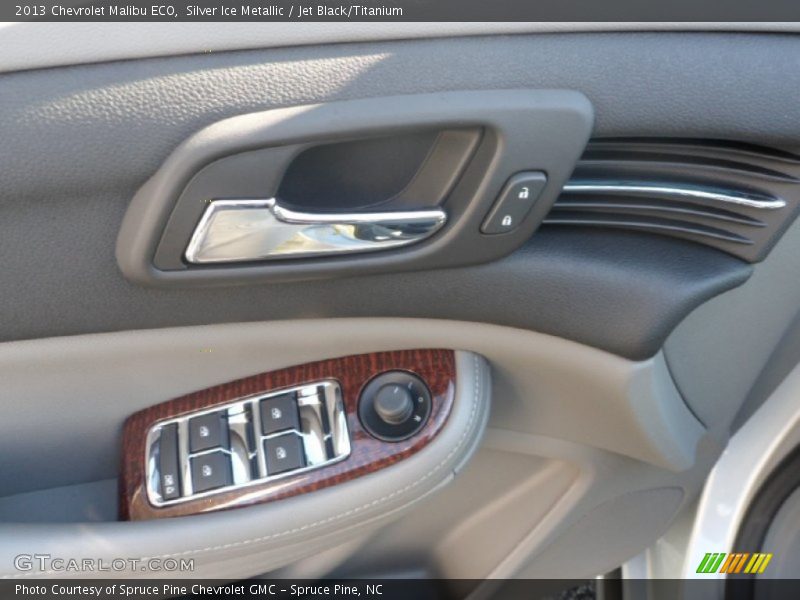 Silver Ice Metallic / Jet Black/Titanium 2013 Chevrolet Malibu ECO