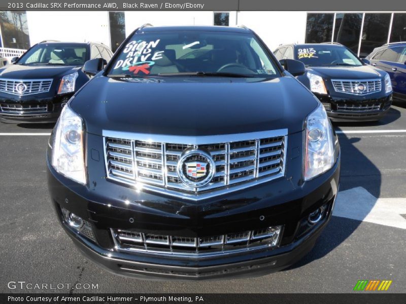 Black Raven / Ebony/Ebony 2013 Cadillac SRX Performance AWD