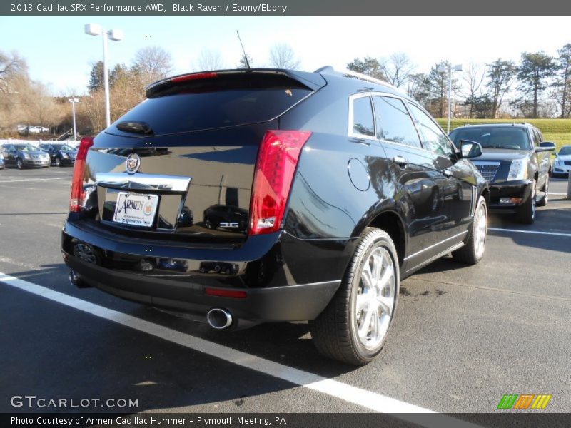 Black Raven / Ebony/Ebony 2013 Cadillac SRX Performance AWD