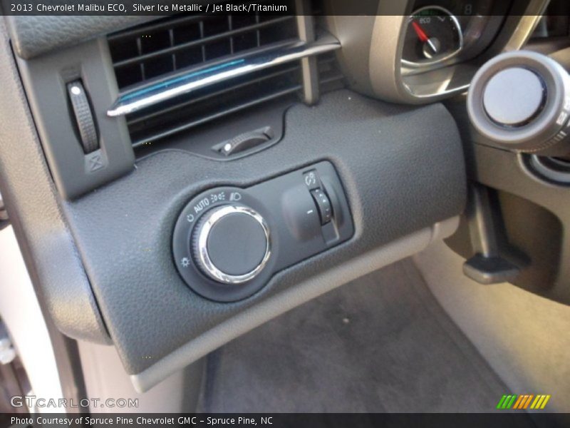 Silver Ice Metallic / Jet Black/Titanium 2013 Chevrolet Malibu ECO