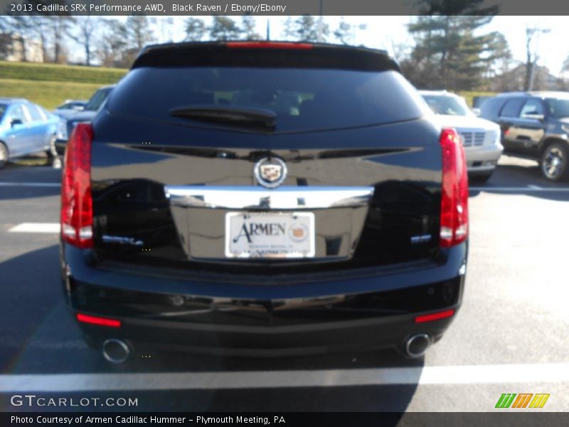 Black Raven / Ebony/Ebony 2013 Cadillac SRX Performance AWD