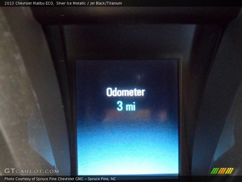 Silver Ice Metallic / Jet Black/Titanium 2013 Chevrolet Malibu ECO