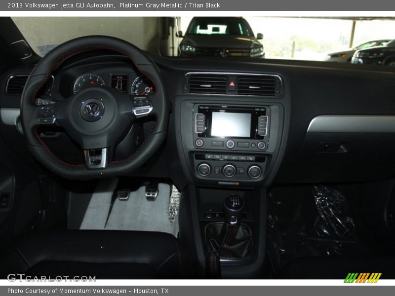 Platinum Gray Metallic / Titan Black 2013 Volkswagen Jetta GLI Autobahn