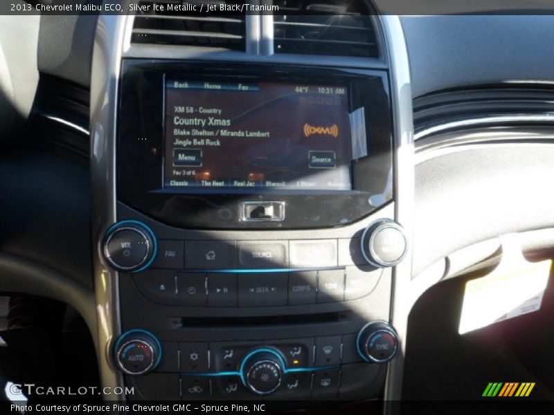 Silver Ice Metallic / Jet Black/Titanium 2013 Chevrolet Malibu ECO