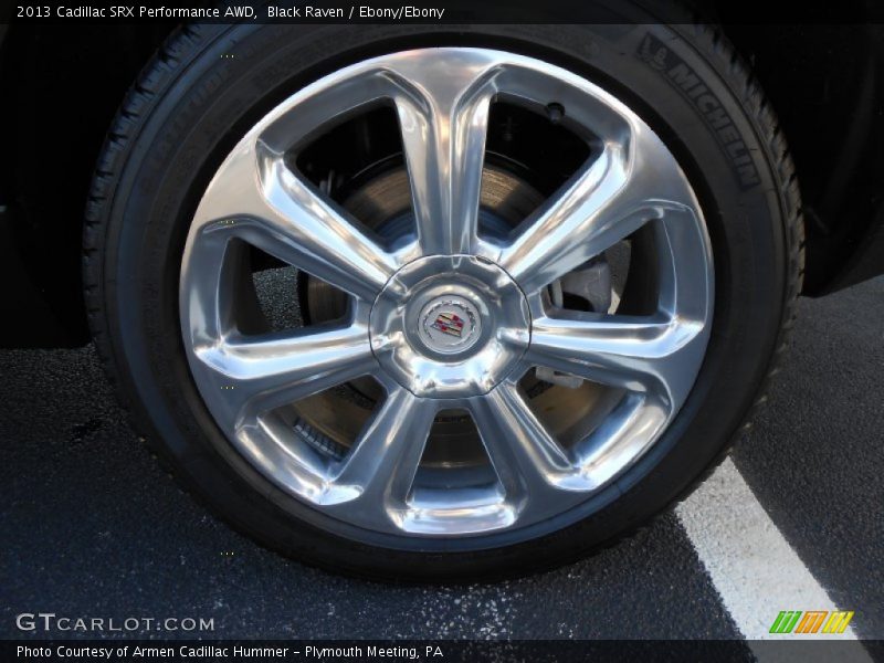 Black Raven / Ebony/Ebony 2013 Cadillac SRX Performance AWD
