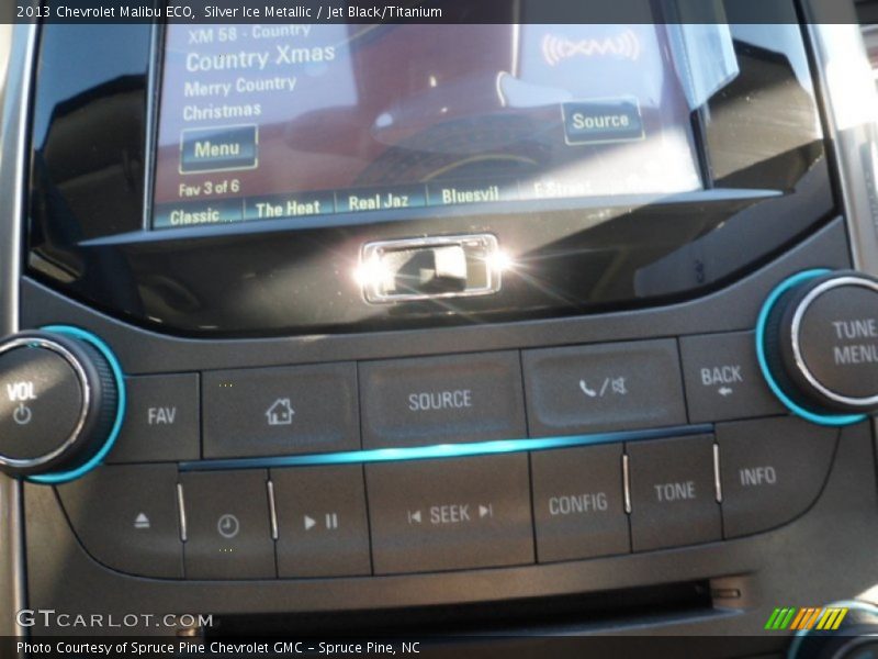 Silver Ice Metallic / Jet Black/Titanium 2013 Chevrolet Malibu ECO