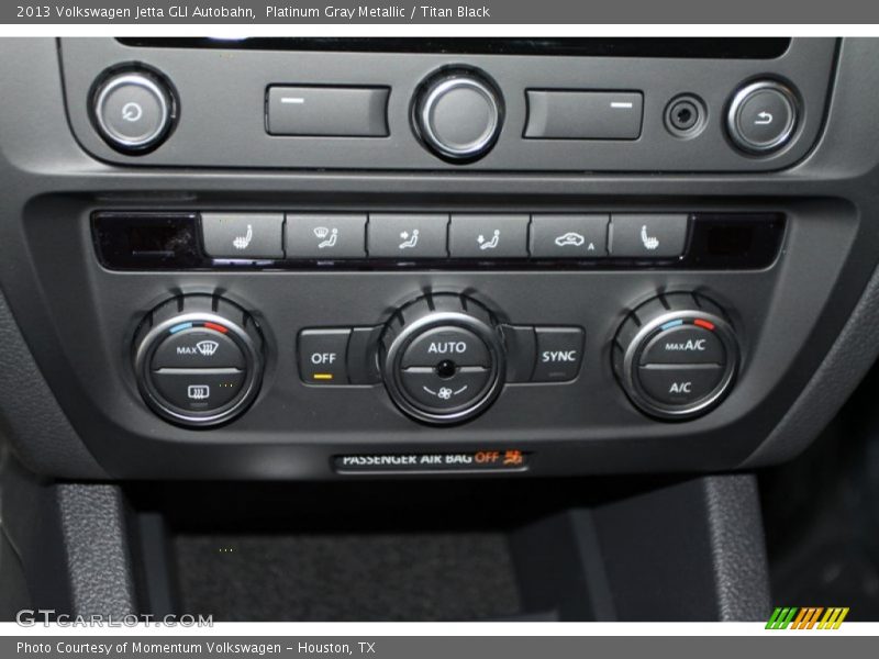 Controls of 2013 Jetta GLI Autobahn