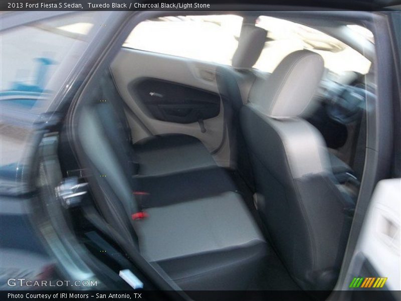 Tuxedo Black / Charcoal Black/Light Stone 2013 Ford Fiesta S Sedan
