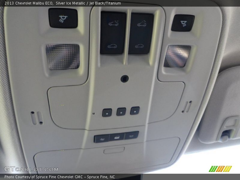 Silver Ice Metallic / Jet Black/Titanium 2013 Chevrolet Malibu ECO
